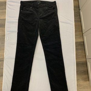 Edyson straight leg suede pants size 28